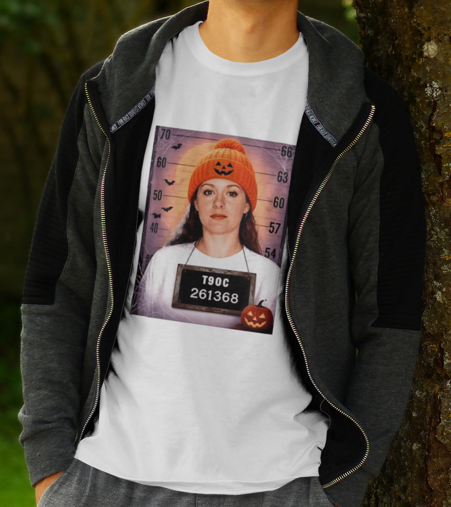 T90C Halloween Shot Pumpkin Hat 261368 T-Shirt