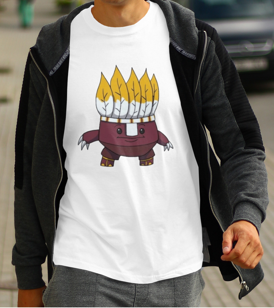 Washington Commanders Pokemon Cartoon T-Shirt