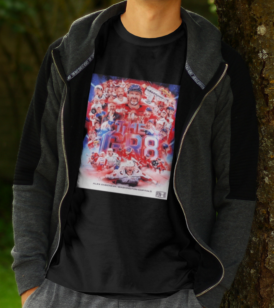 Alex Ovechkin The Gr8 Washington Capitals Open Ice Champions T-Shirt