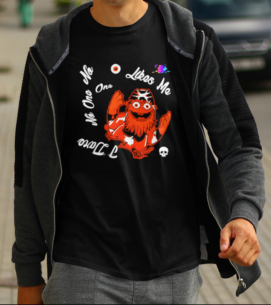 Gritty Philadelphia Flyers No One Likes Me 2026 T-Shirt