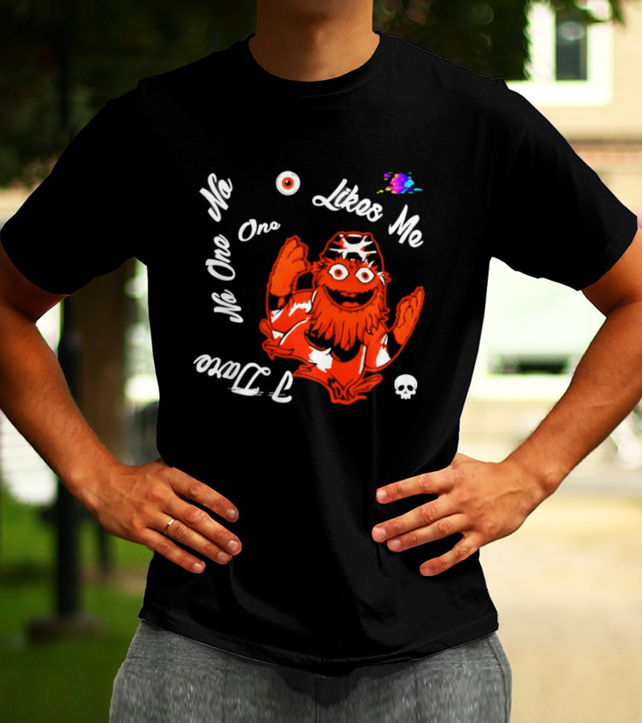 Gritty Philadelphia Flyers No One Likes Me 2026 T-Shirt