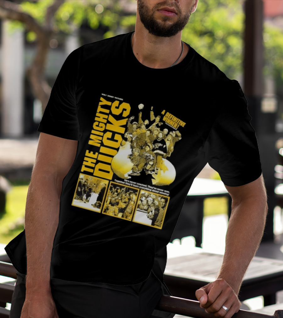 Walt Disney Pictures The Mighty Ducks Movie A Definitive Winner T-Shirt