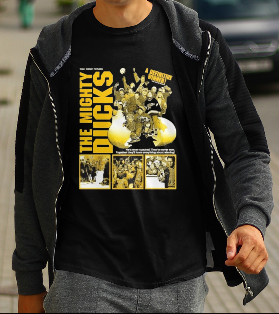 Walt Disney Pictures The Mighty Ducks Movie A Definitive Winner T-Shirt