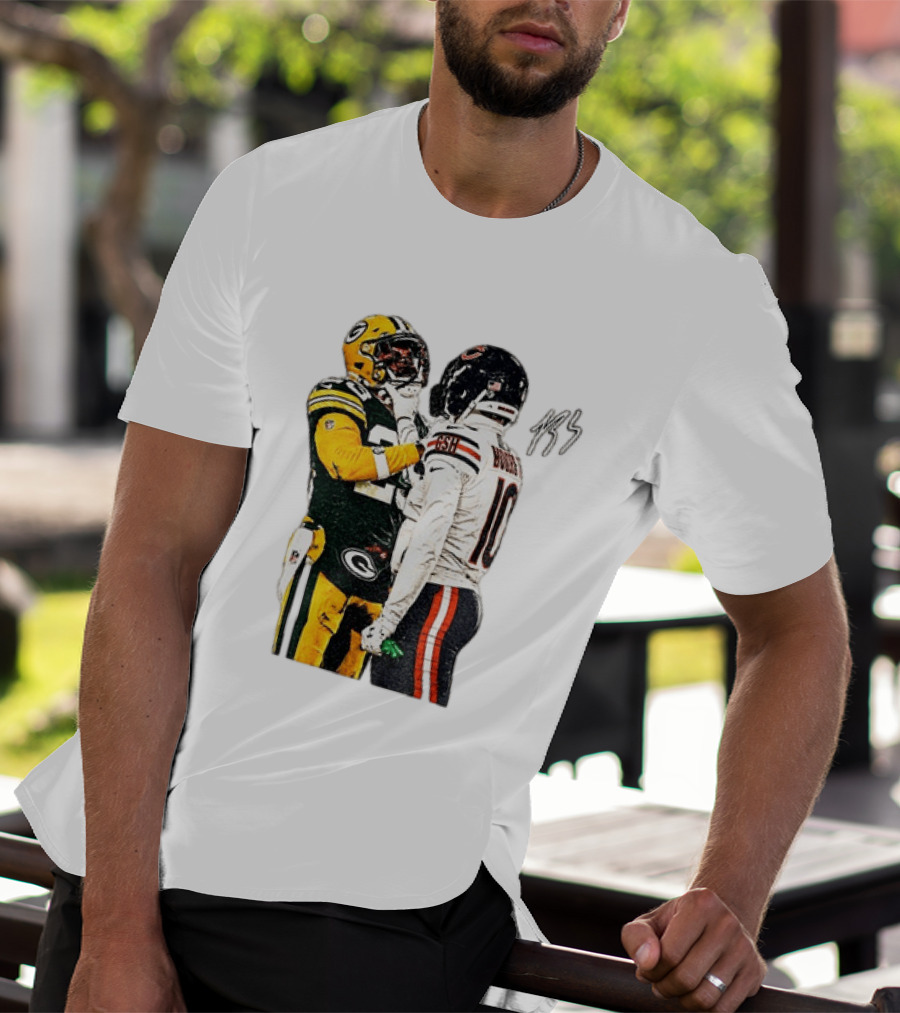 Luther Burden III Packers Bears Football Rivalry T-Shirt