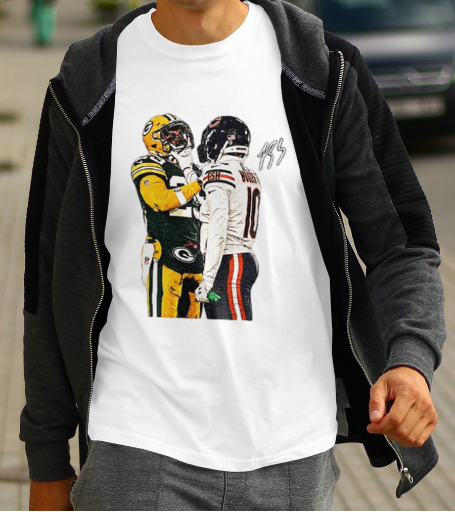 Luther Burden III Packers Bears Football Rivalry T-Shirt