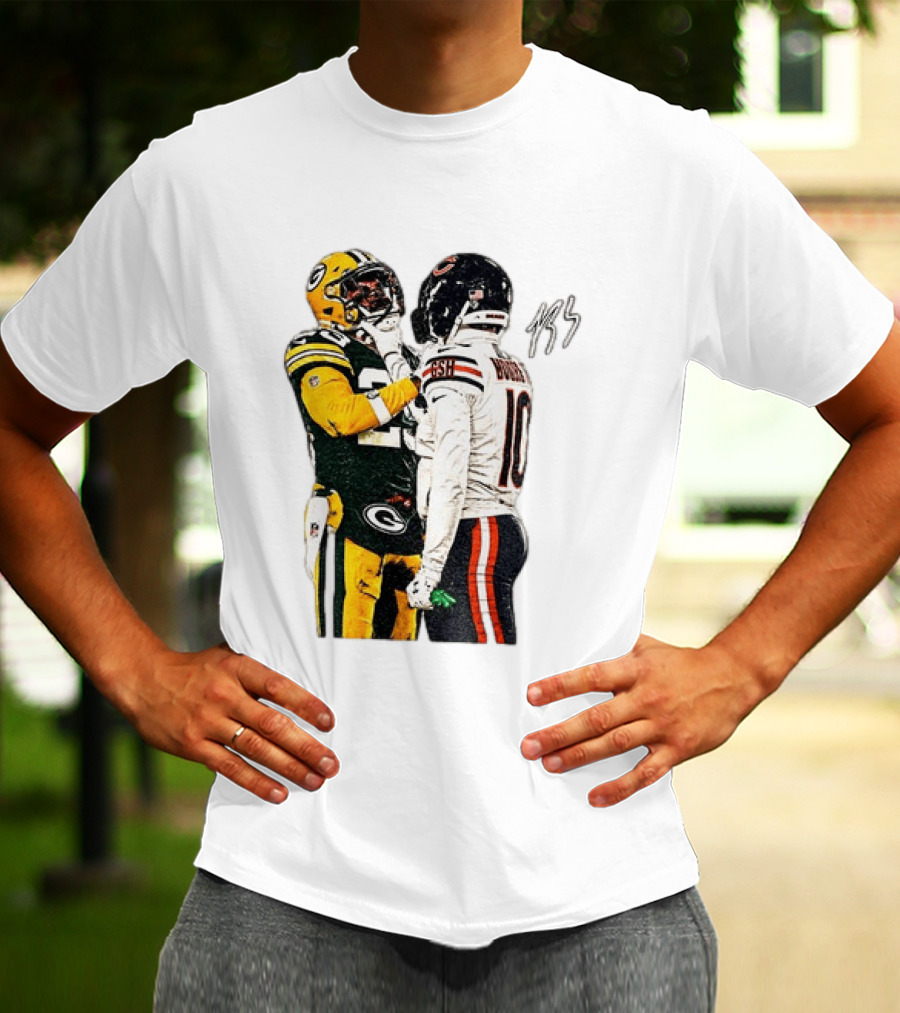 Luther Burden III Packers Bears Football Rivalry T-Shirt