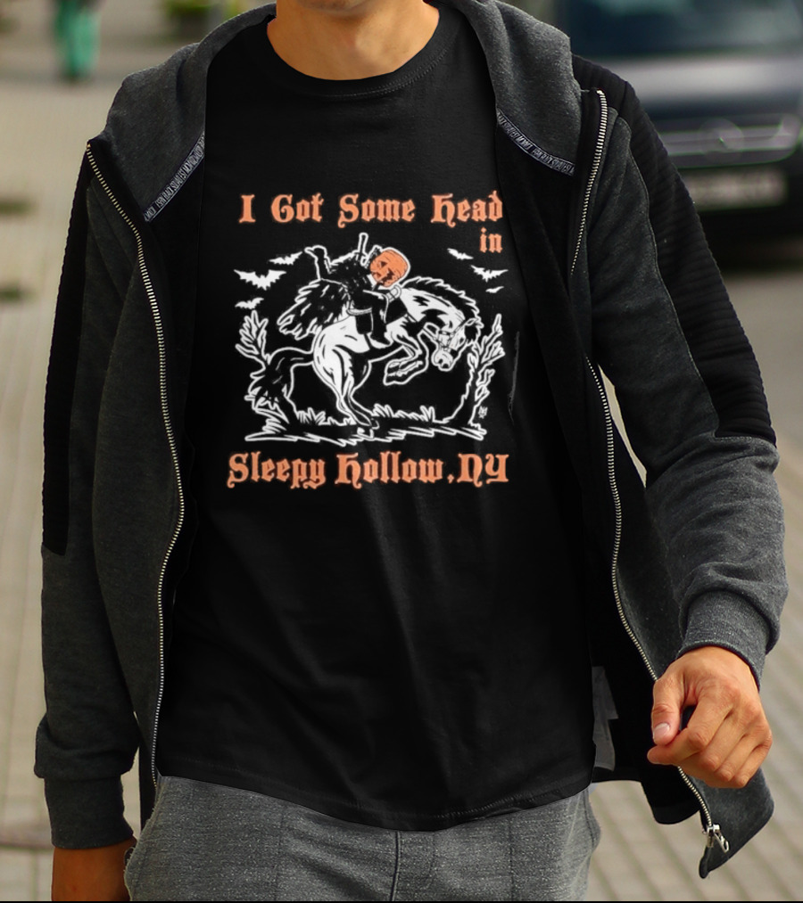 I Got Some Head In Sleepy Hollow NY Headless Horseman T-Shirt