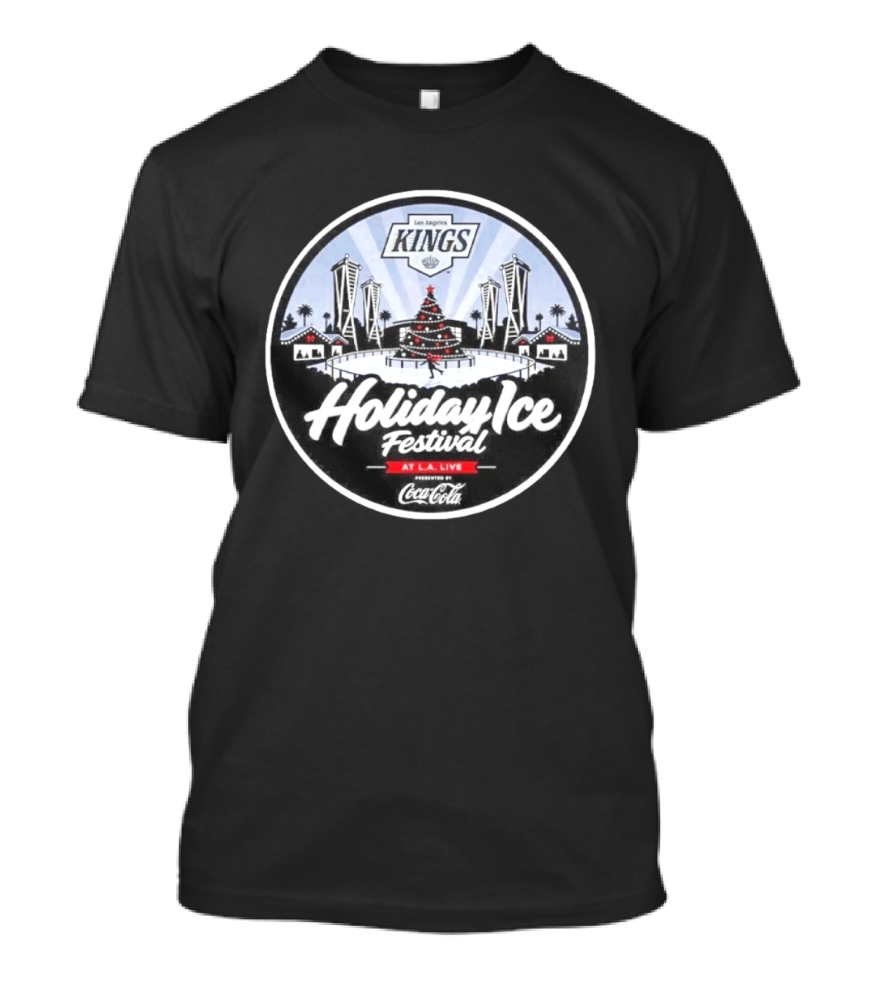 Los Angeles Kings Holiday Ice Festival At LA Live Presented By Coca Cola T-Shirt