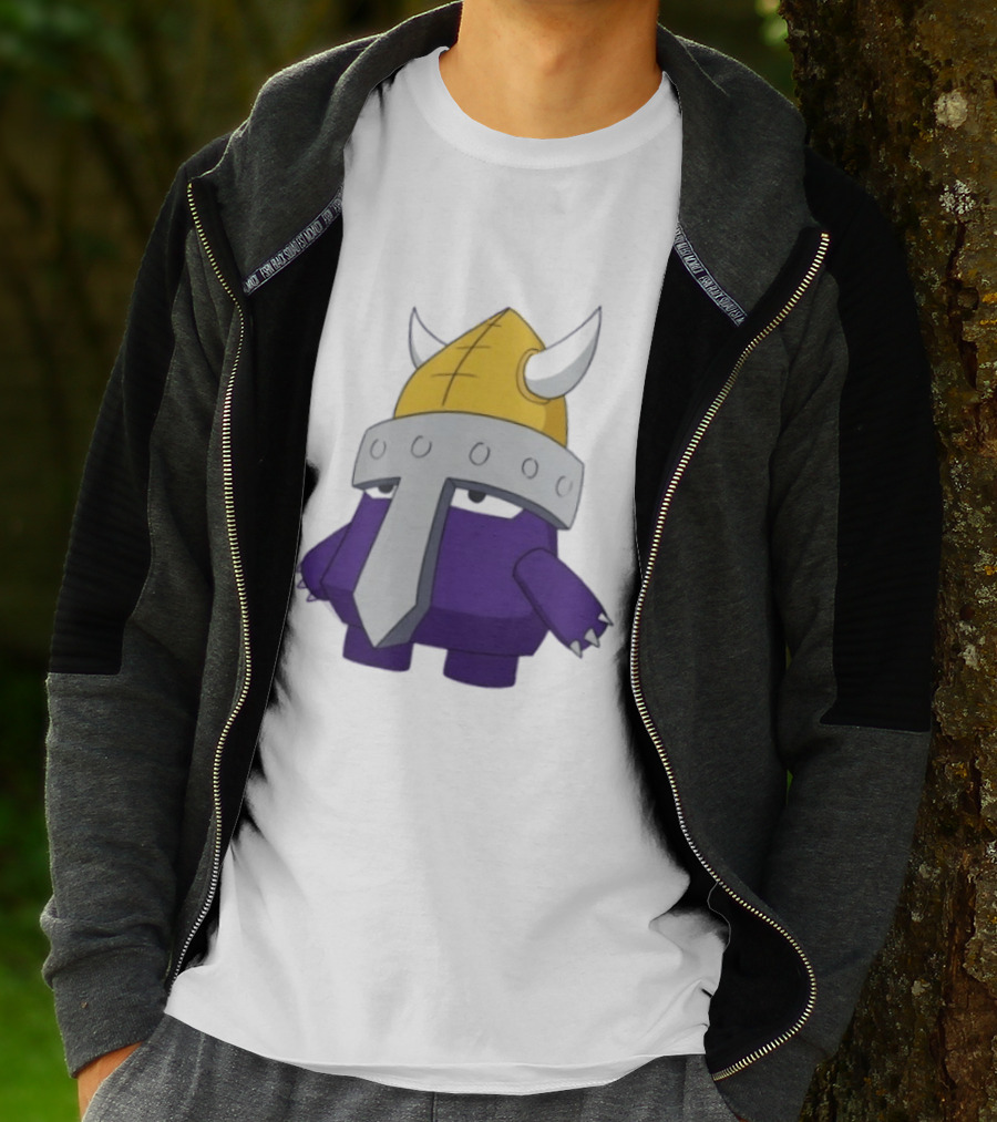 Minnesota Vikings Pokemon Mashup Viking Helmet T-Shirt