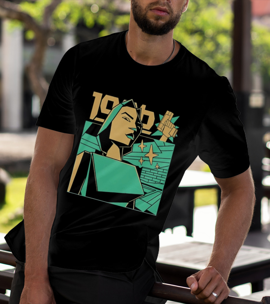 Lara Croft 1996 Polygon Style Tomb Raider Video Game T-Shirt