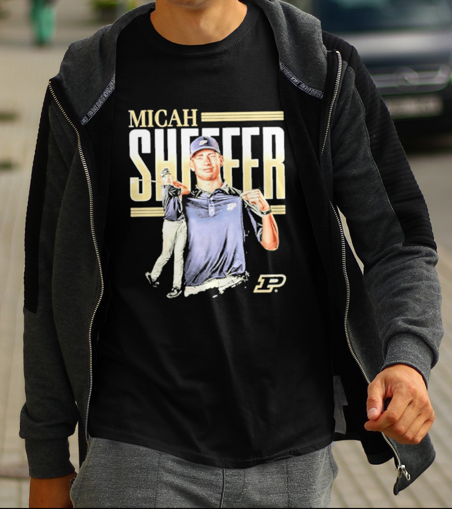 Micah Sheffer Purdue Boilermakers NCAA Men's Golf T-Shirt
