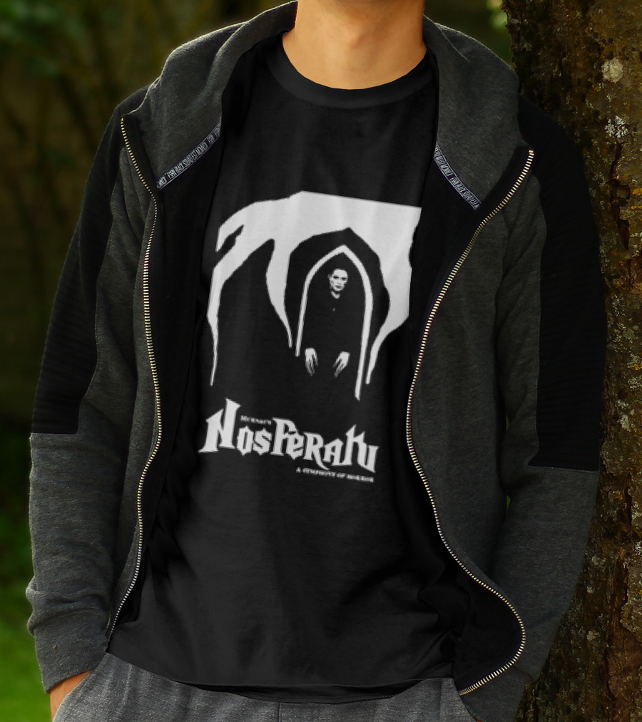 Nosferatu A Symphony Of Horror Murnau Classic Horror Film Archway T-Shirt
