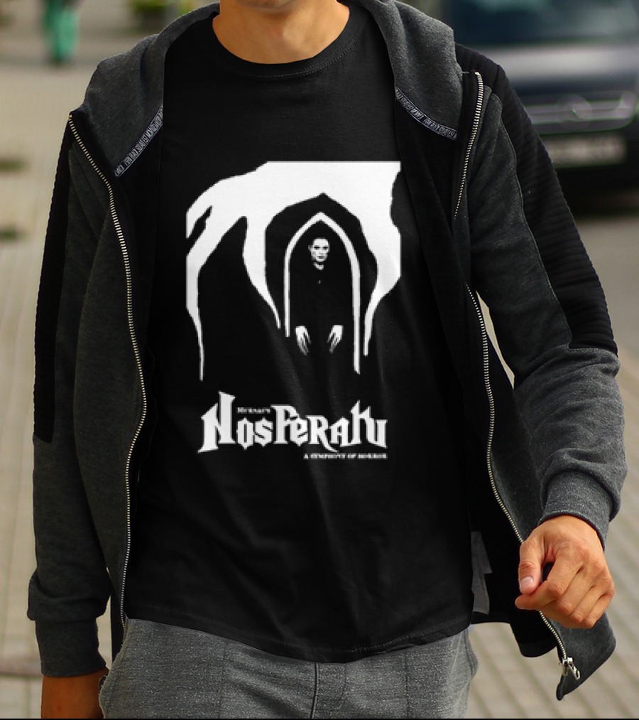Nosferatu A Symphony Of Horror Murnau Classic Horror Film Archway T-Shirt