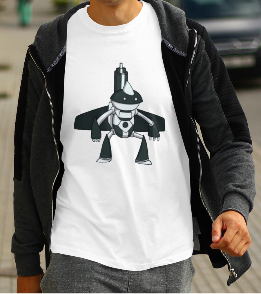 New York Jets Pokemon Robot Fusion T-Shirt