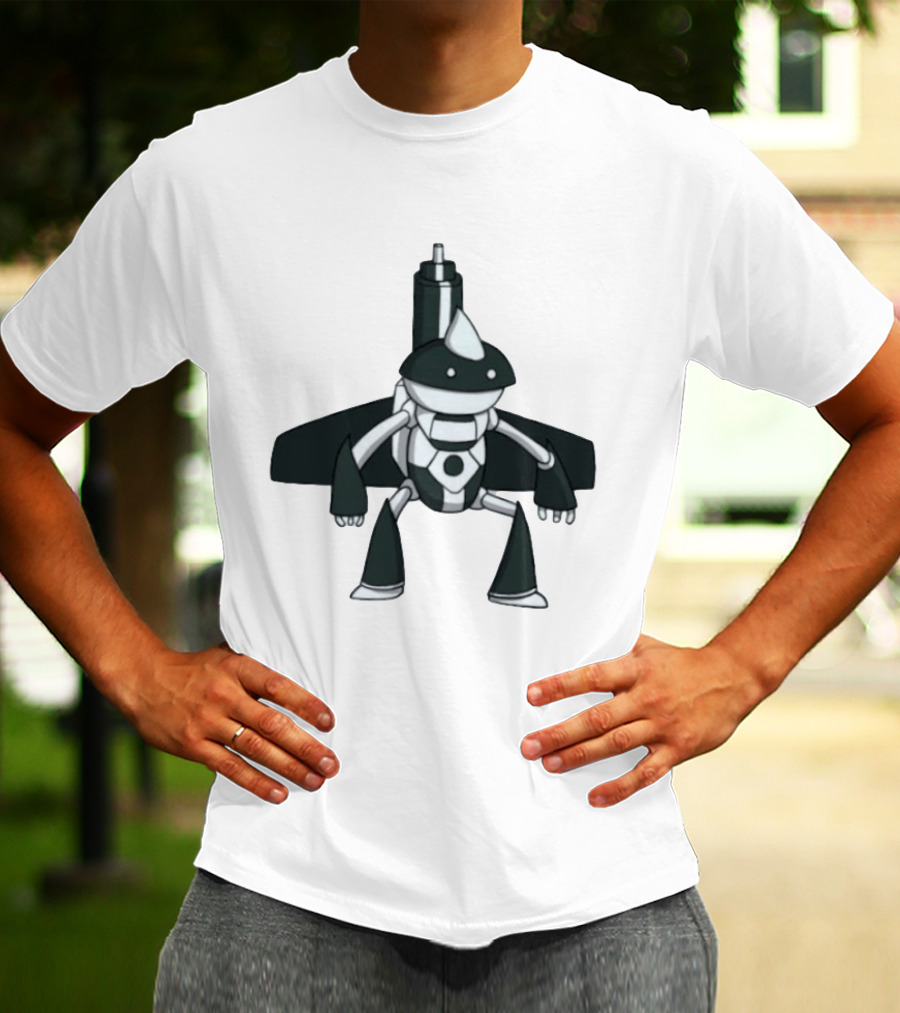 New York Jets Pokemon Robot Fusion T-Shirt