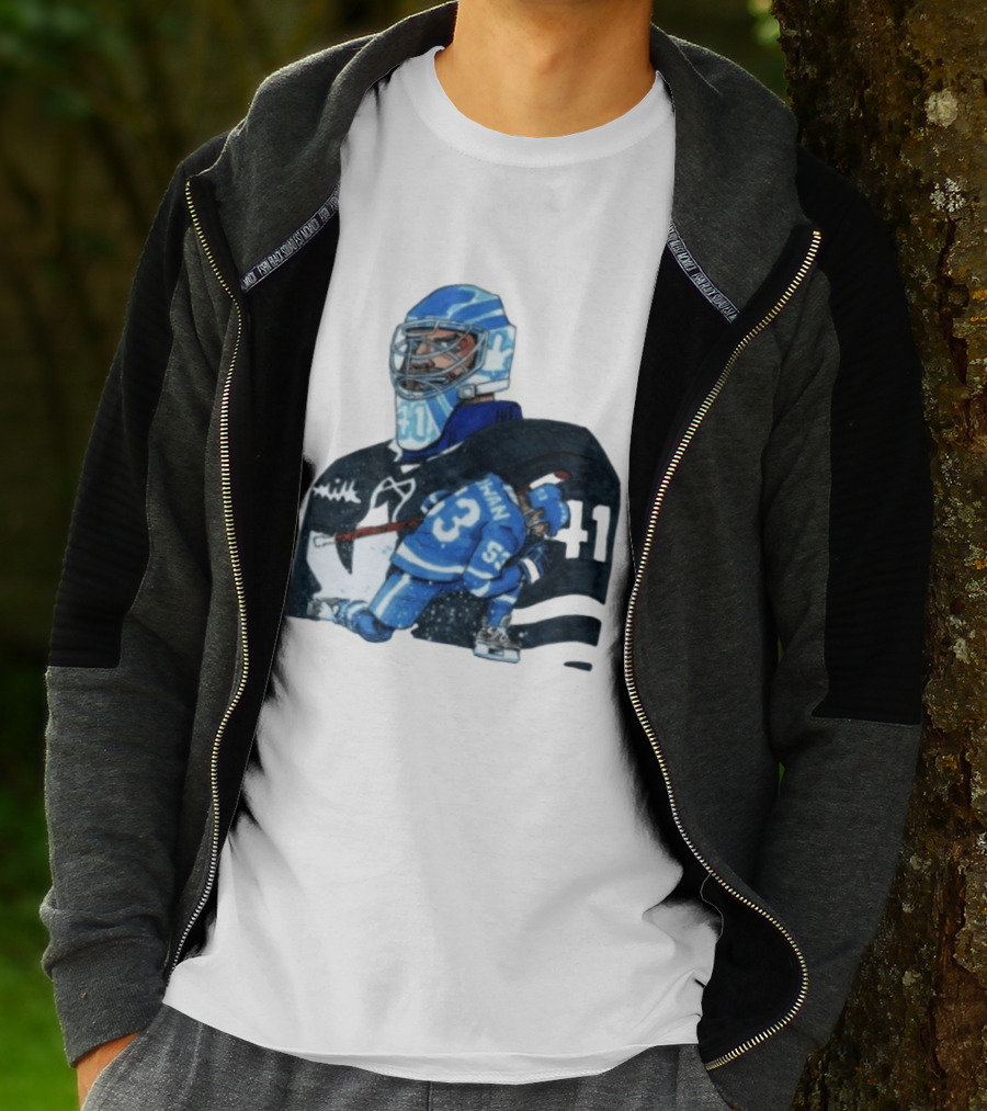Cowan 53 Toronto Hockey Game 2 BrianBeLeafs Goalie Art 41 T-Shirt