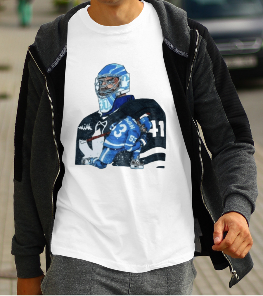 Cowan 53 Toronto Hockey Game 2 BrianBeLeafs Goalie Art 41 T-Shirt