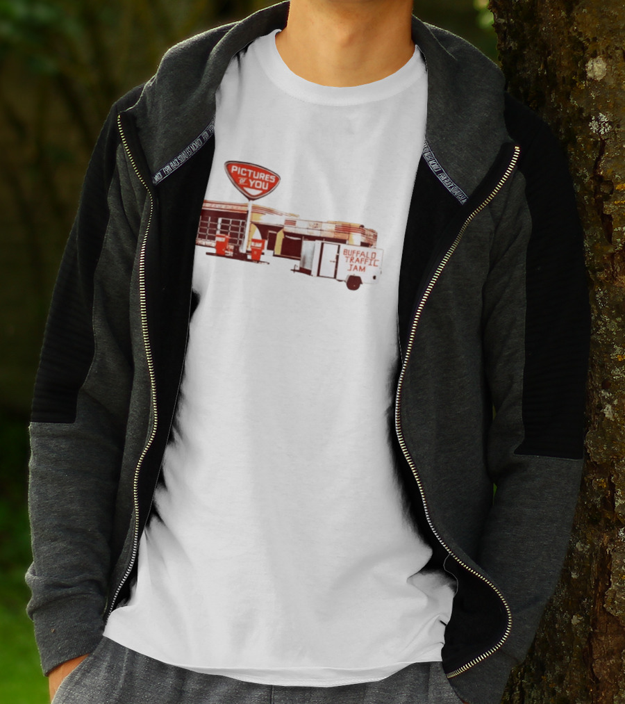 Pictures Of You Buffalo Traffic Jam Gas Station T-Shirt