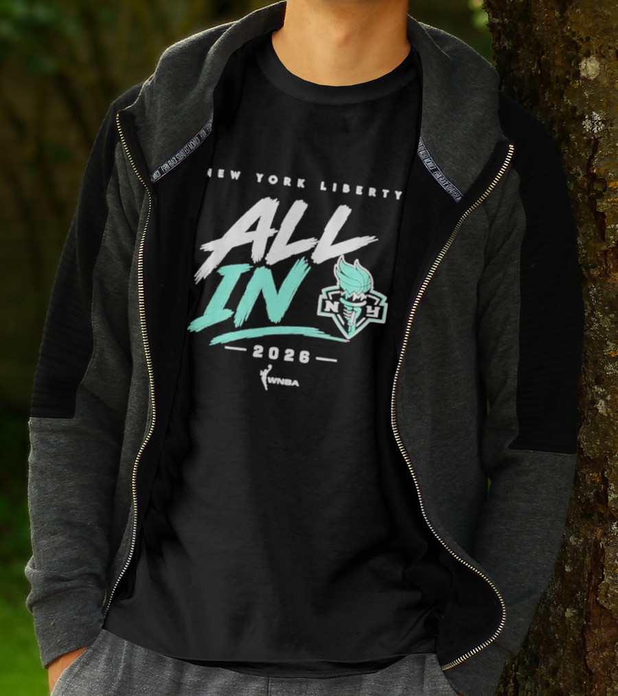 New York Liberty All In 2026 WNBA T-Shirt