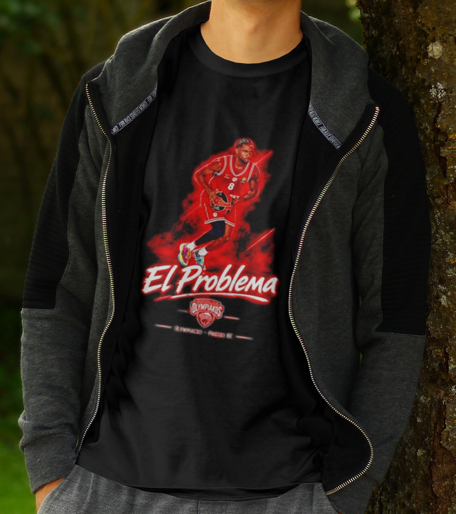 Nigel Williams Goss Olympiakos Euroleague El Problema Basketball 8 T-Shirt