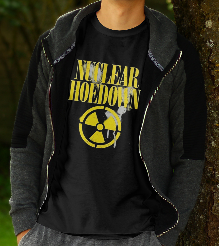 Nuclear Hoedown Distressed Radioactive T-Shirt