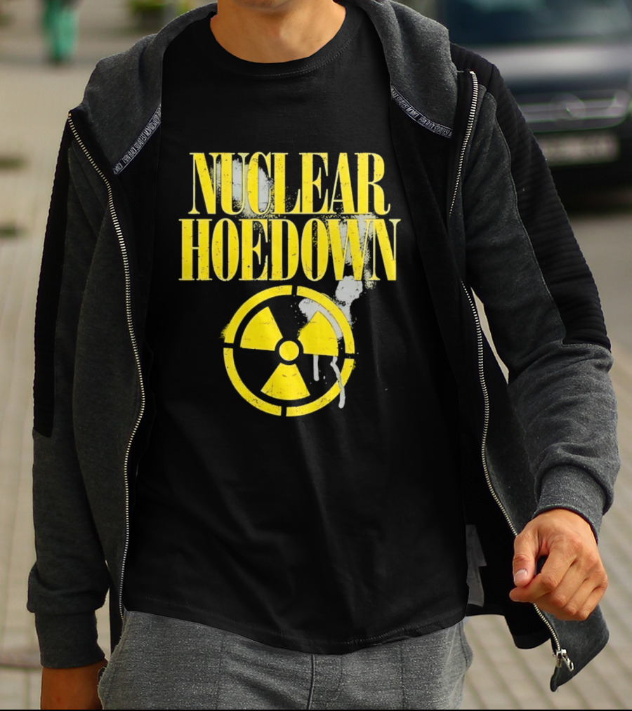Nuclear Hoedown Distressed Radioactive T-Shirt