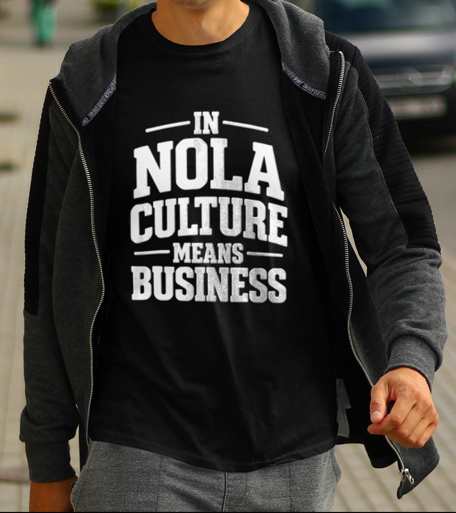 NOLA Culture Means Business Pelicans 2026 T-Shirt
