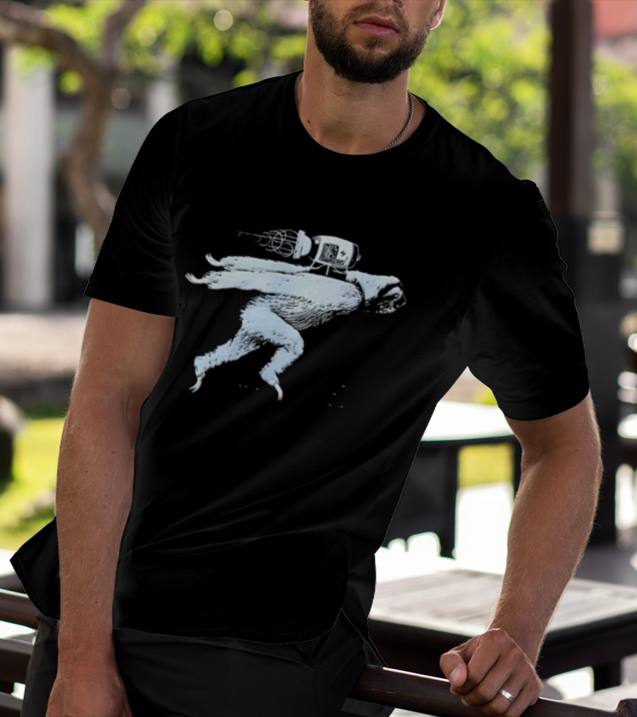 Sloth Flying With Rocket Jetpack Adventure T-Shirt