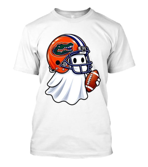 Florida Gators Football Ghost Halloween Fan Gear T-Shirt