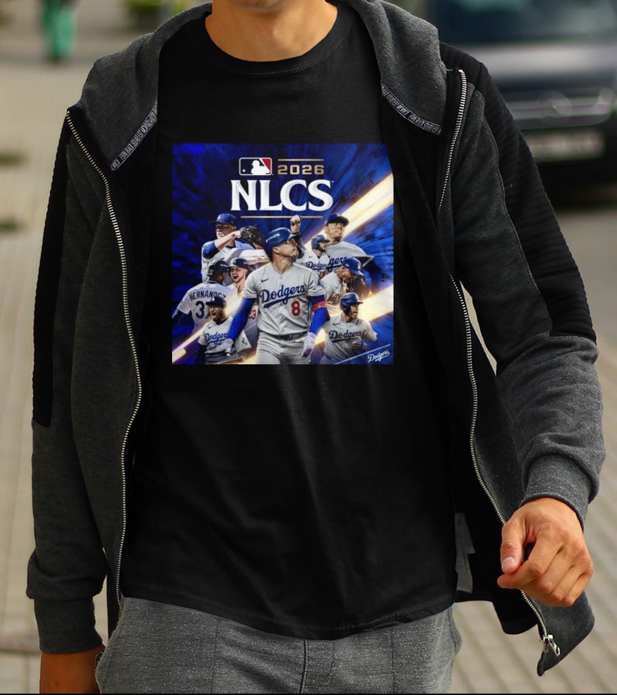 MLB Los Angeles Dodgers 2026 NLCS Bound Celebration T-Shirt