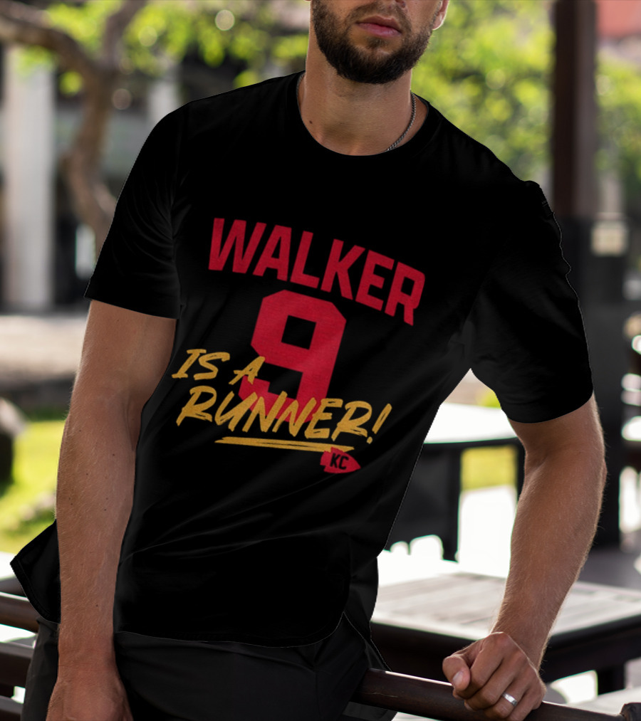 Kenneth Walker 9 KC Chiefs Walker Is A Runner T-Shirt