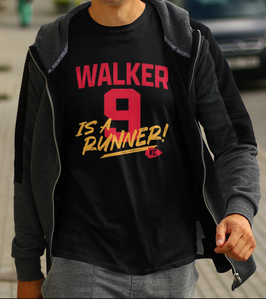 Kenneth Walker 9 KC Chiefs Walker Is A Runner T-Shirt