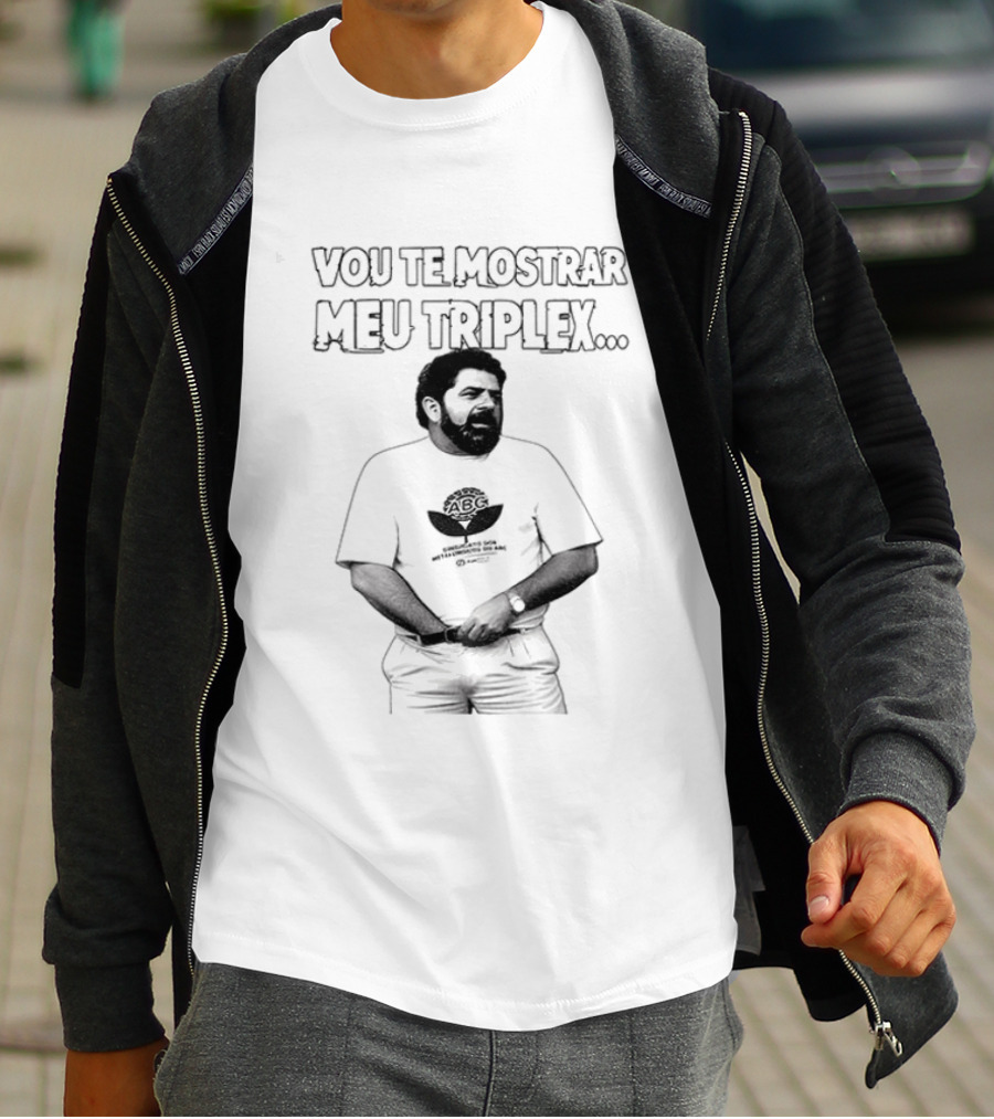 Lula Vou Te Mostrar Meu Triplex Meme Political Adidas T-Shirt