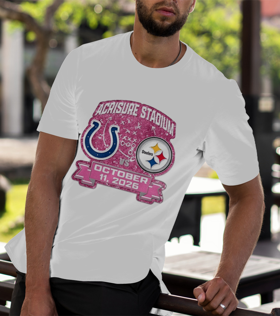 Acrisure Stadium Pittsburgh Steelers Vs Indianapolis Colts October 11 2026 T-Shirt