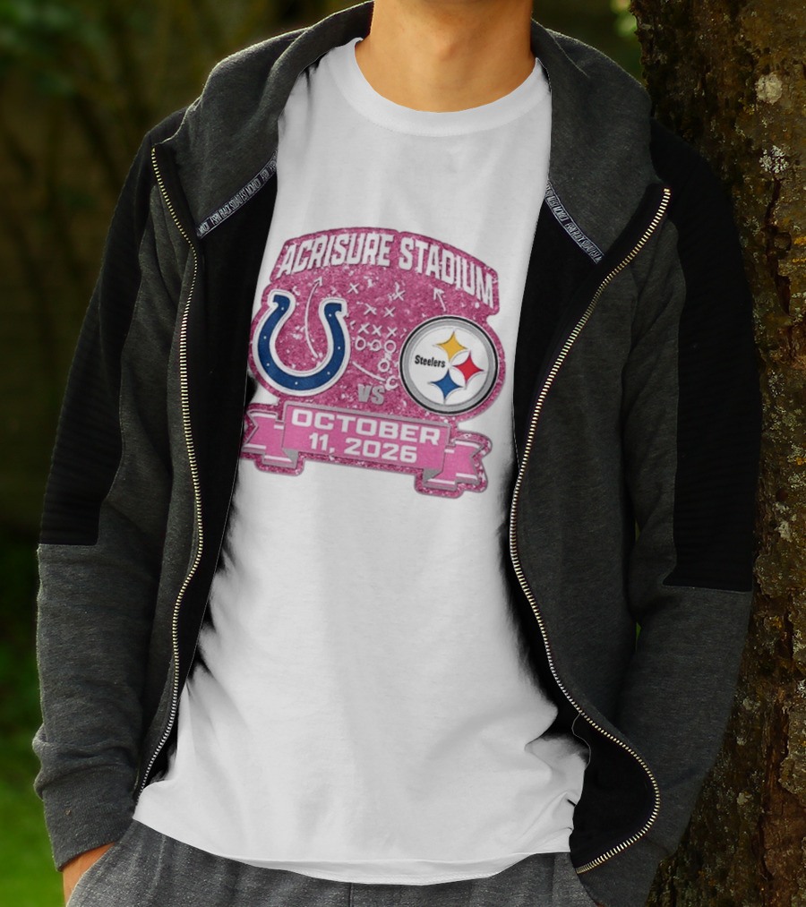 Acrisure Stadium Pittsburgh Steelers Vs Indianapolis Colts October 11 2026 T-Shirt