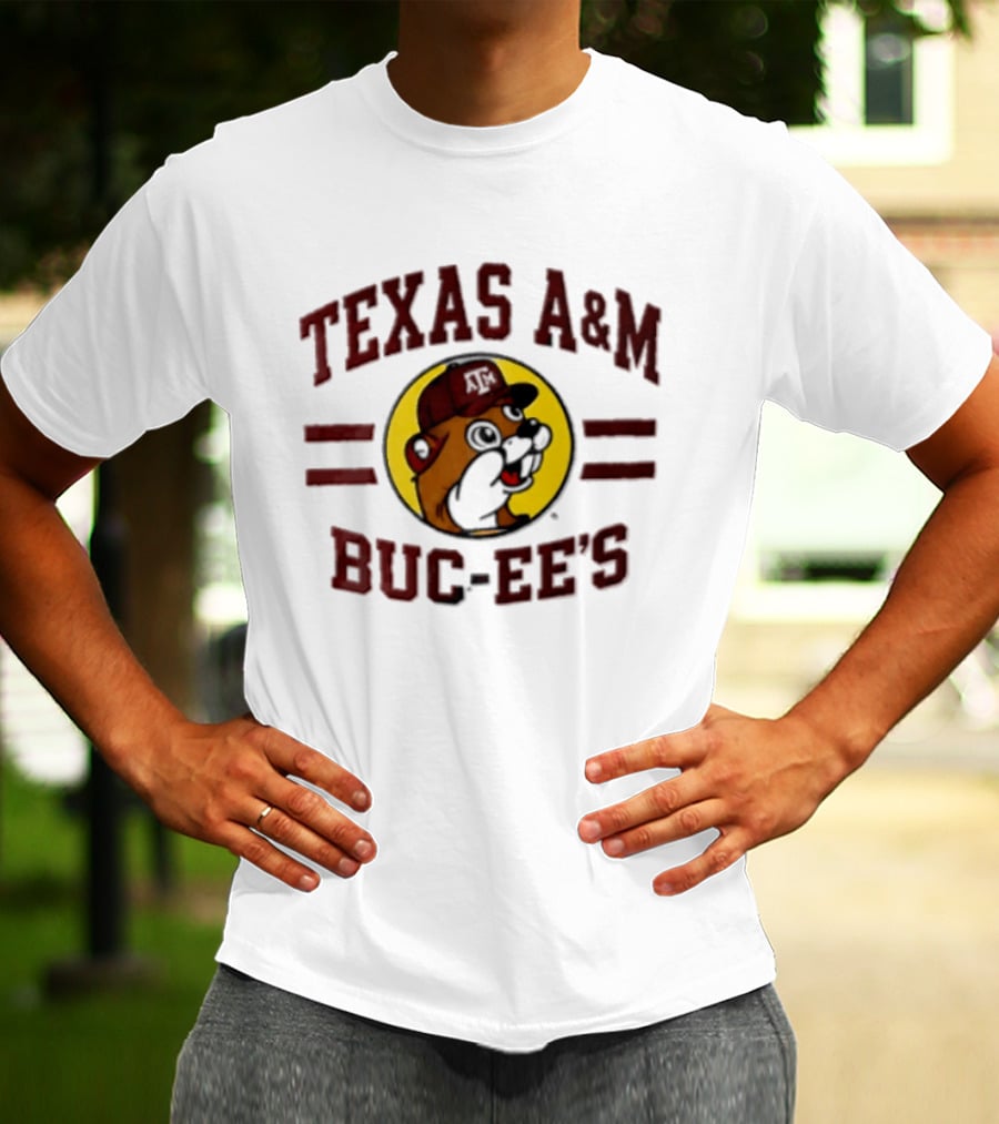 Texas A&M Buc Ee's Beaver Baseball Cap T-Shirt