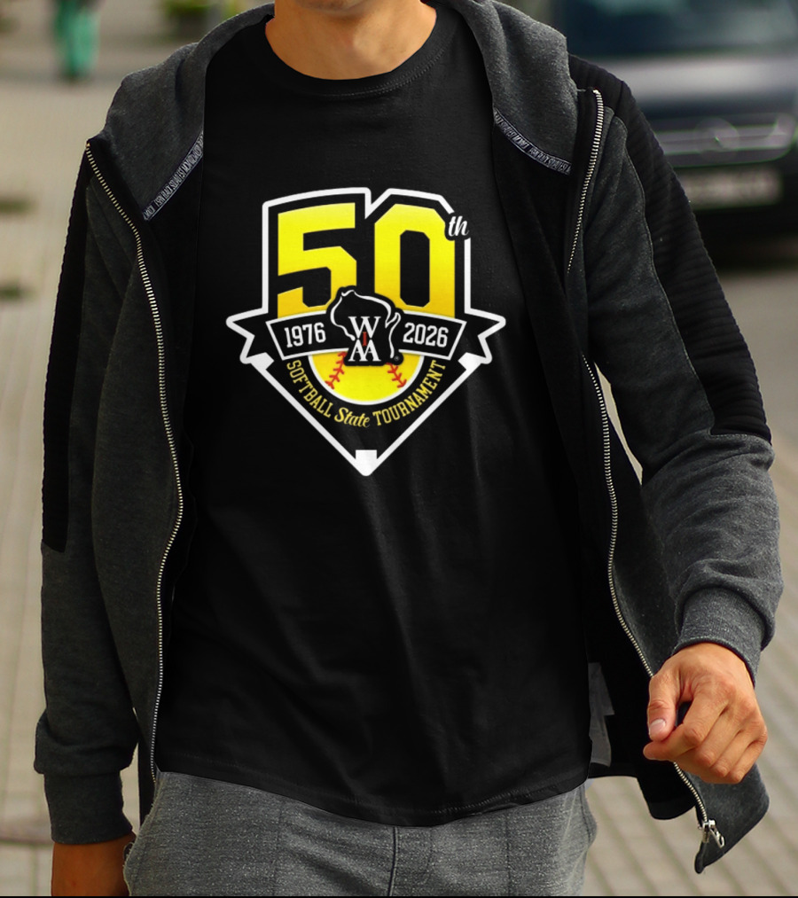 50th WIAA Softball State Tournament 1976 2026 T-Shirt