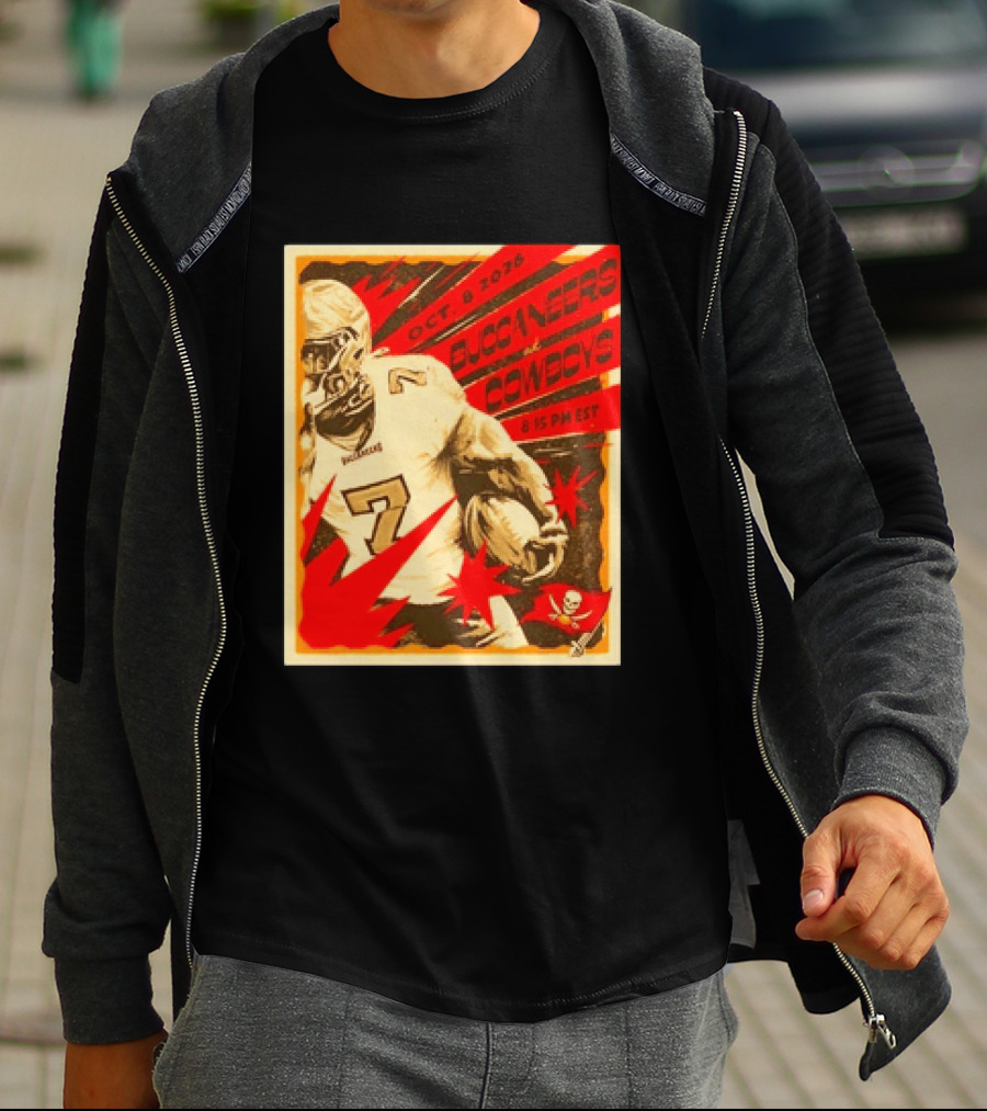 Buccaneers At Cowboys October 8 2026 8:15 PM EST T-Shirt
