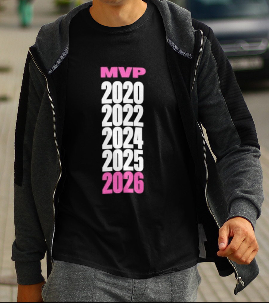 MVP 2020 2022 2024 2025 2026 Star Recognition T-Shirt