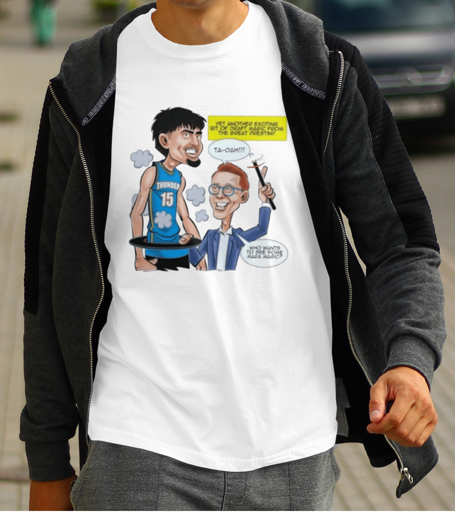 Aday Mara Ta Dah Thunder Draft Magic Mara Magic Excitement T-Shirt