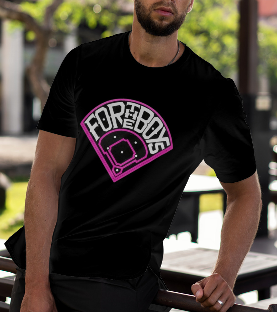 For The Boys Baseball Diamond Sports Field T-Shirt