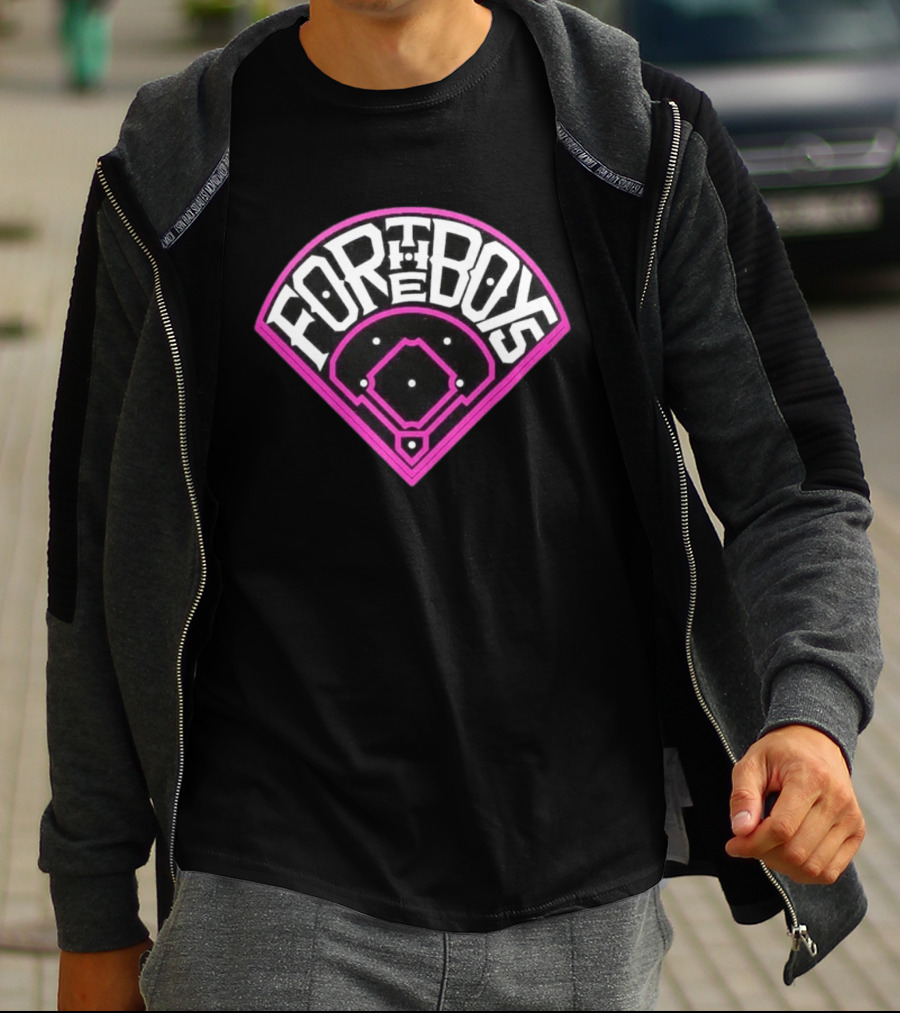 For The Boys Baseball Diamond Sports Field T-Shirt