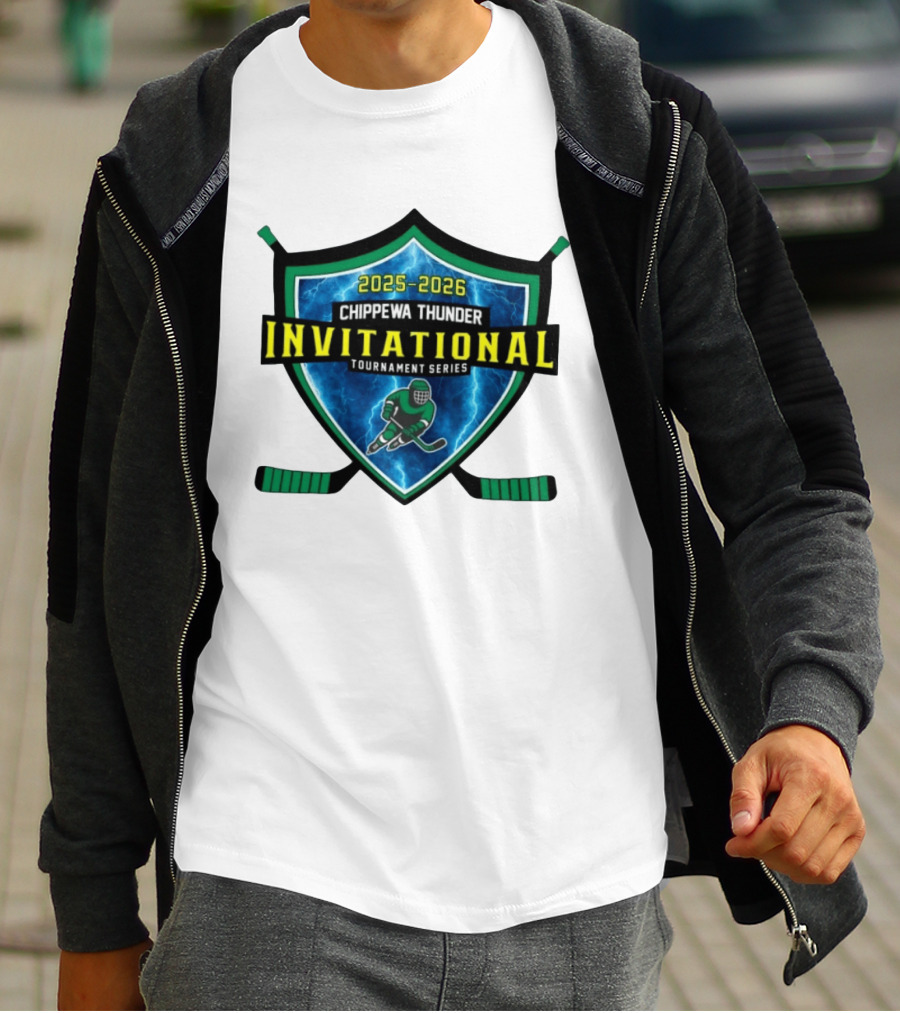 Chippewa Thunder 2025 2026 Invitational Tournament Series T-Shirt