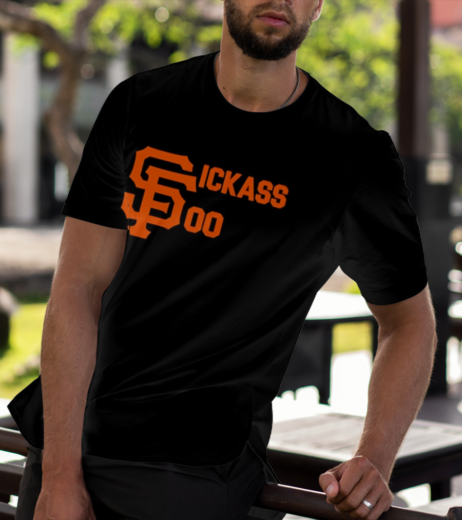 San Francisco Giants Sickass 00 MLB Baseball Team Sports Fan T-Shirt