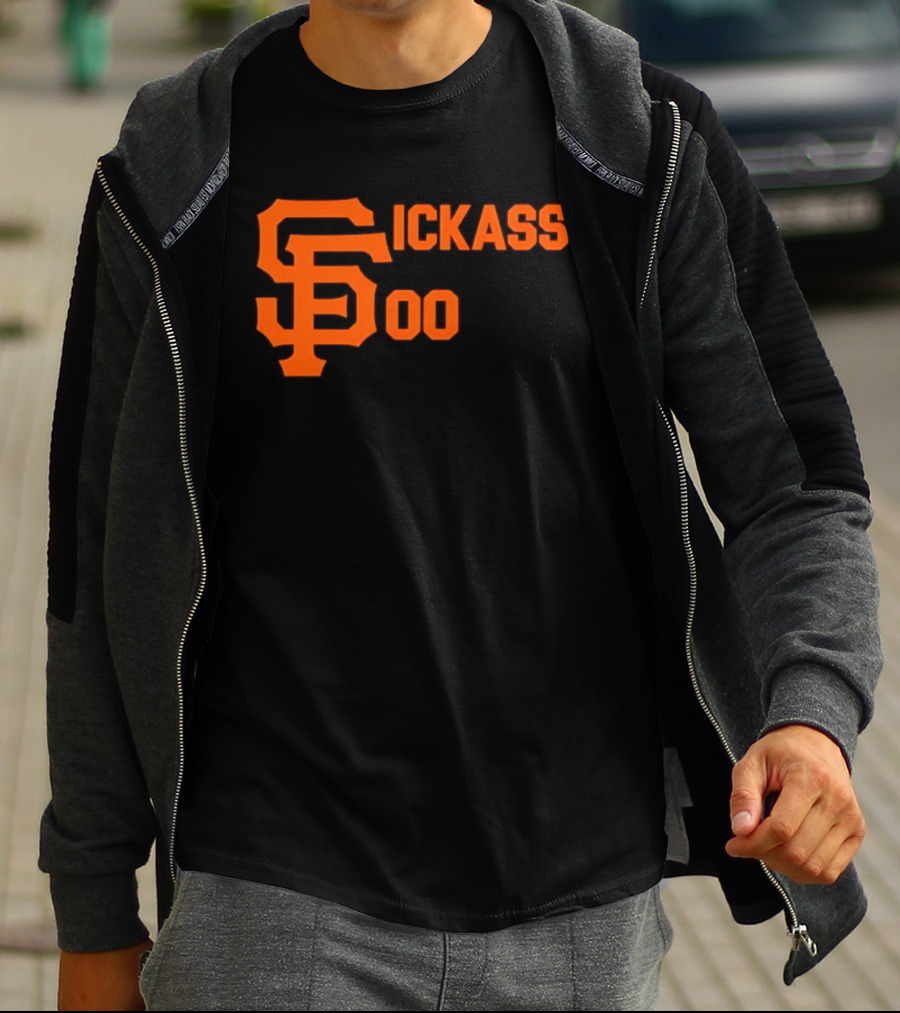San Francisco Giants Sickass 00 MLB Baseball Team Sports Fan T-Shirt