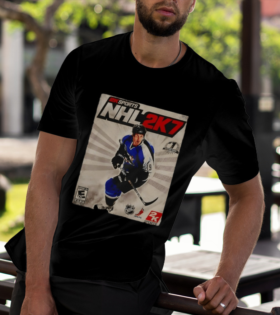 2K Sports NHL 2K7 Joe Thornton 19 Rated Number 1 NHL Game 2007 T-Shirt