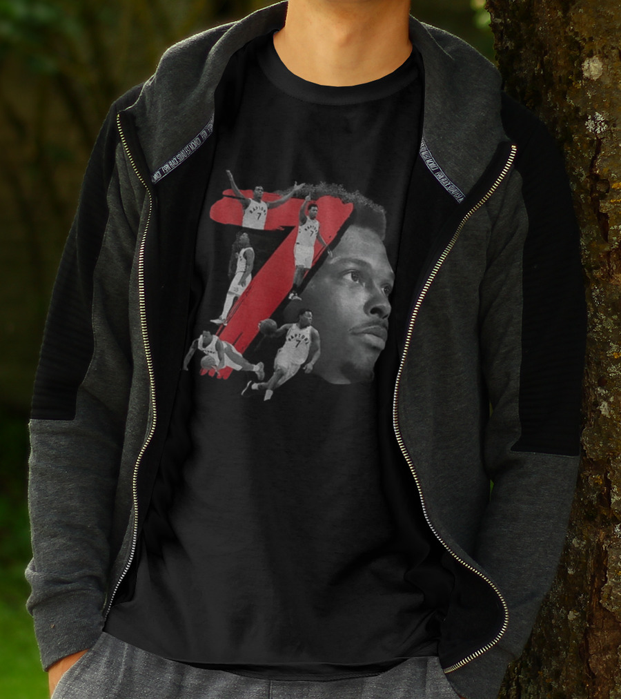 Kyle Lowry Toronto Raptors 7 Greatest Raptor Of All Time T-Shirt