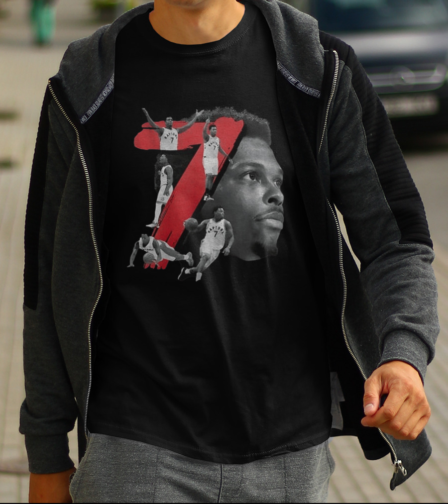 Kyle Lowry Toronto Raptors 7 Greatest Raptor Of All Time T-Shirt