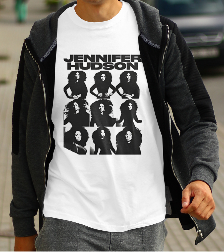 Jennifer Hudson Singer Actress Icons Collection T-Shirt
