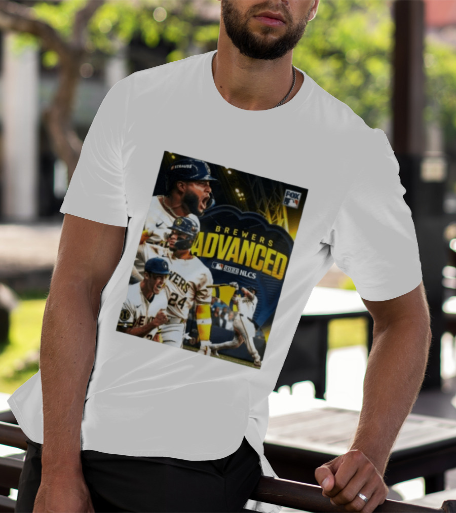 Brewers Advanced 2026 NLCS MLB Fox T-Shirt